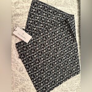 Vera Bradley Intricate Black and White Scarf/Bandana